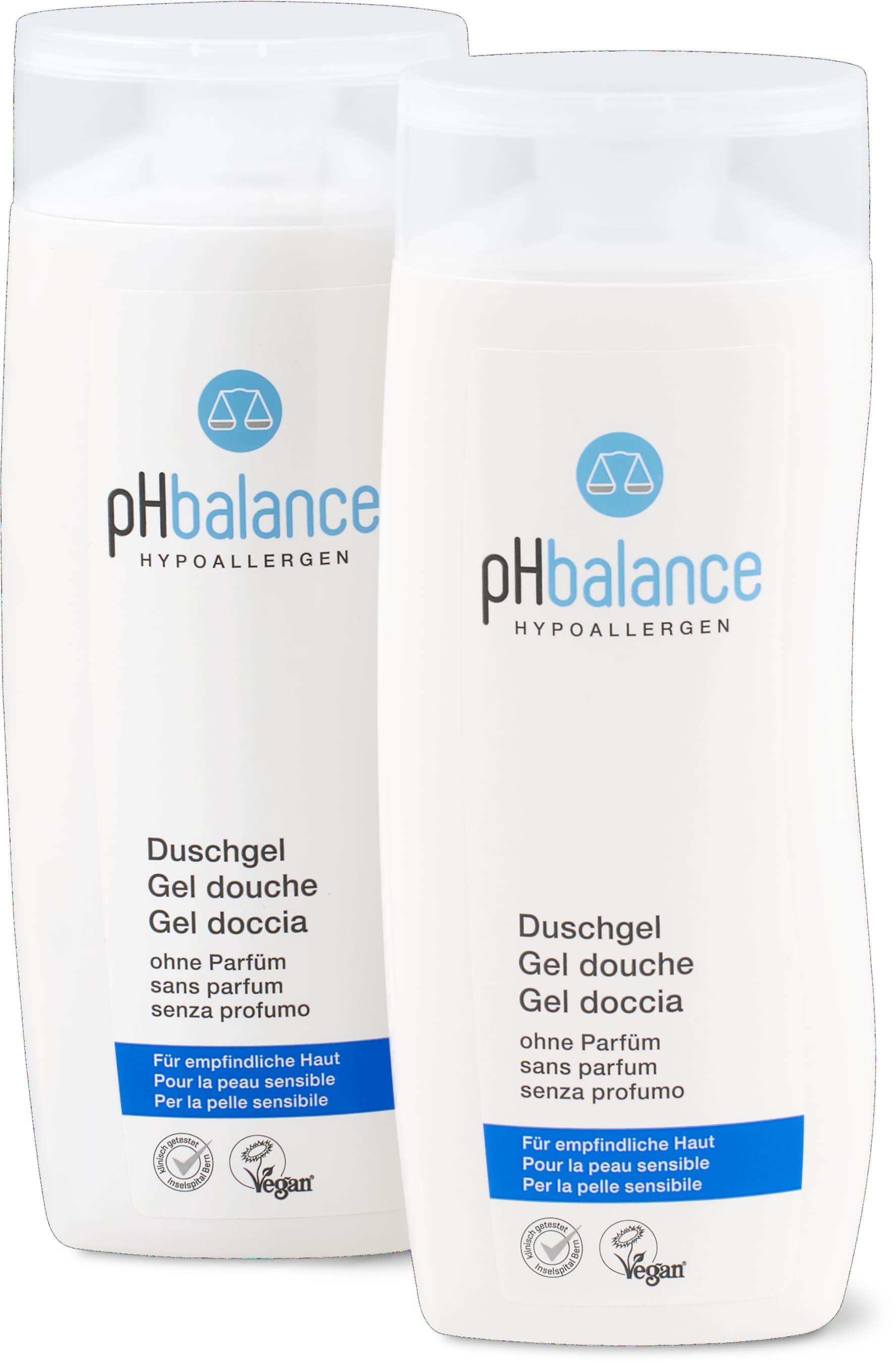 Gel doccia senza profumo